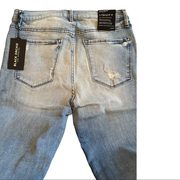 Black Orchid Denim Bardot Straight Fray - Hotline - Picture 8 of 15